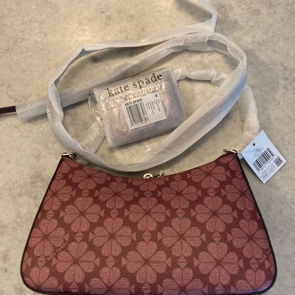 Kate Spade Signature Spade Flower PVC Large Crossbody